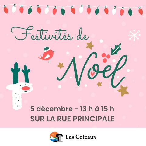 Poster: Festivités de Noël