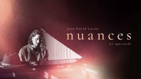 Poster: Jean-David Lavoie | nuances - Le spectacle