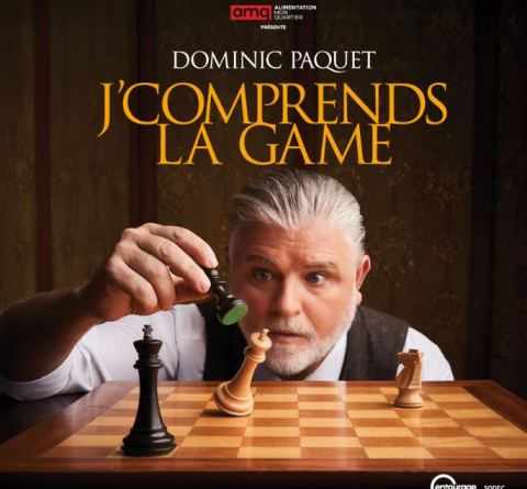 Poster: DOMINIC PAQUET, Salle Alphonse-Desjardins (Cégep Beauce-Appalaches), Saturday, May 1