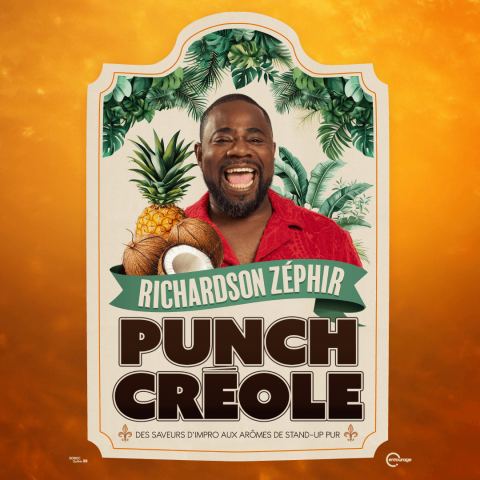 Poster: Richardson Zéphir — Punch Créole, Théâtre Belcourt, Saturday, January 23