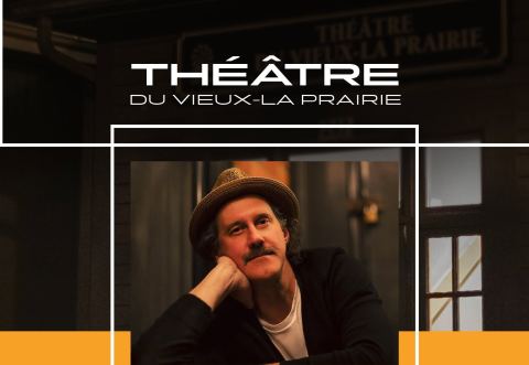 Poster: Joseph Edgar | Série intime du vendredi, Théâtre du Vieux-La Prairie, Friday, March 22
