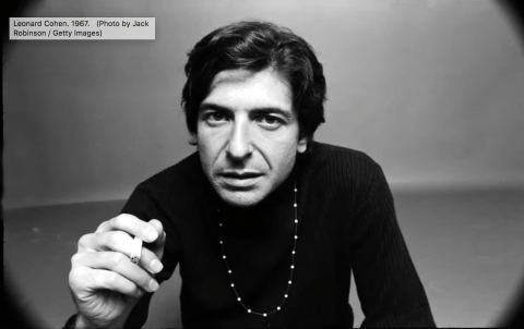 Poster: Hey, That's No Way to Say Goodbye: A Leonard Cohen Tribute, Monkey House, Thursday, October 15
