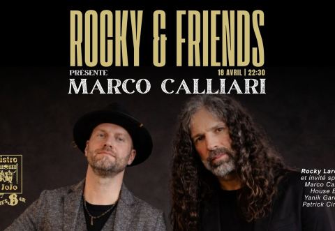 Poster: Rocky & Friends présente Marco Calliari
