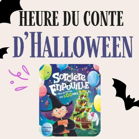 Poster: Heure du conte Halloween