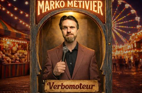Poster: Marko Métivier — Verbomoteur, Le Club Dix30, Thursday, March 18