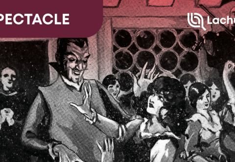 Poster: Spectacle : Ça parle au diable!, Bibliothèque Jean-Marc-Belzile, Tuesday, October 21