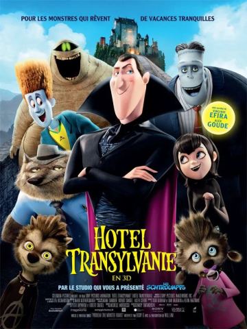 Poster: Ciné-Halloween à la bibliothèque : Hôtel Transylvanie, Bibliothèque de Saint-Léonard, Saturday, October 31