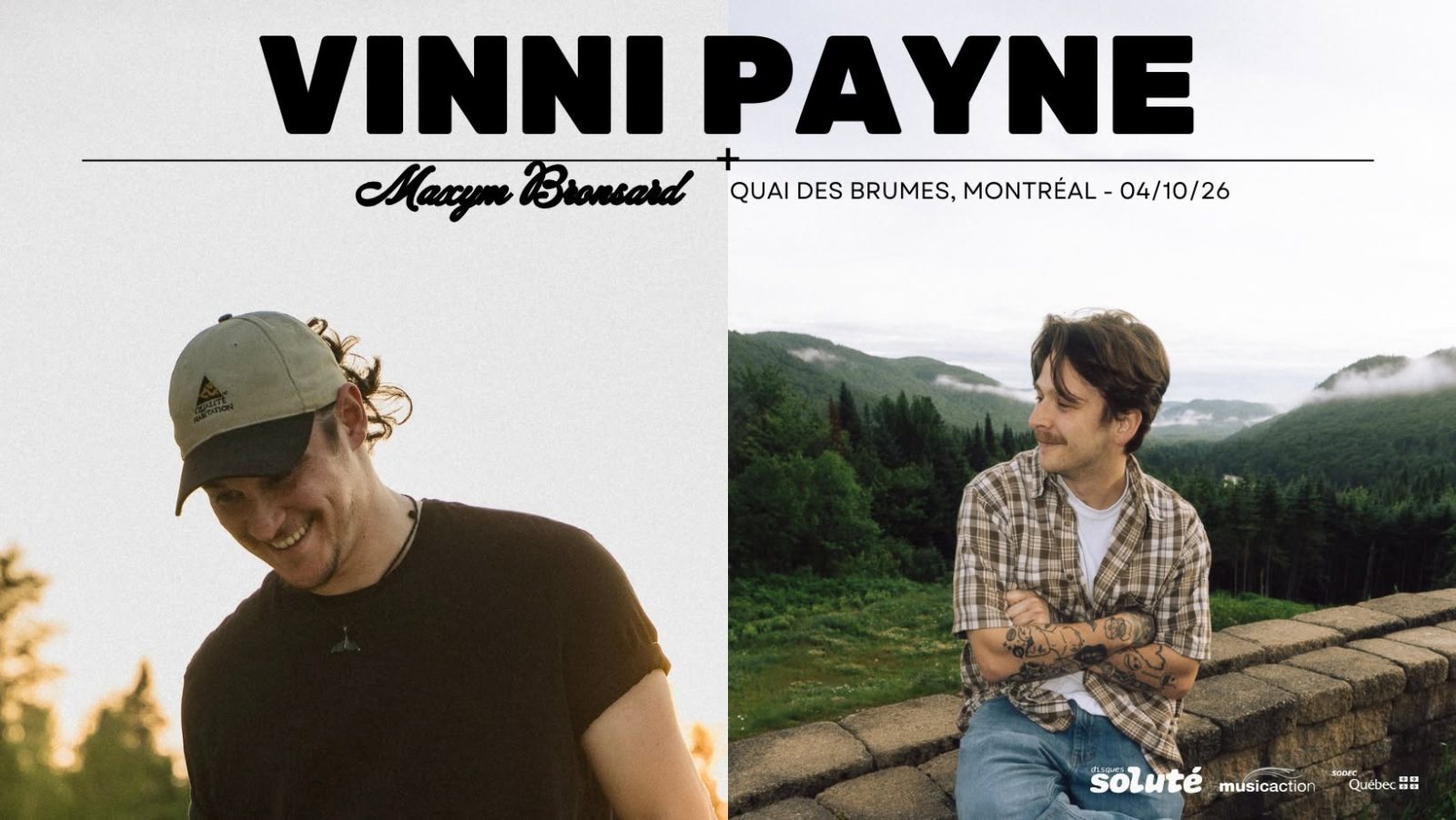 Vinni Payne + Maxym Bronsard