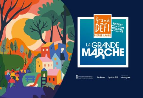 Poster: La Grande Marche Pierre Lavoie à Saint-Lin-Laurentides, Parc récréotouristique (rue de l'Entreprise, Saturday, October 17