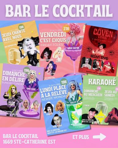 Affiche de la programmation : Semaine du 1er au 5 octobre 2026