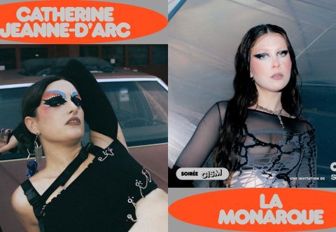 Poster: Catherine Jeanne d'Arc + La Monarque, Quai des Brumes, Friday, November 13
