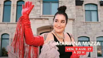 Poster: MARIANA MAZZA, Salle Jean-Marc-Dion, Friday, April 9