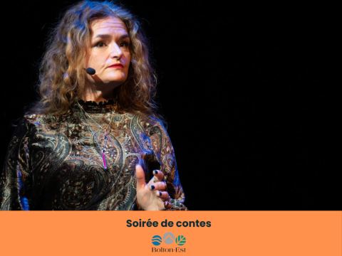 Poster: Une soirée de conte avec Christine Bolduc