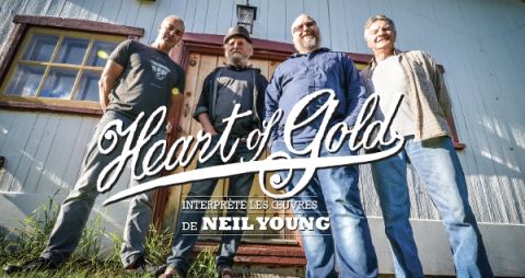 Poster: Tribute to Neil Young Heart of Gold