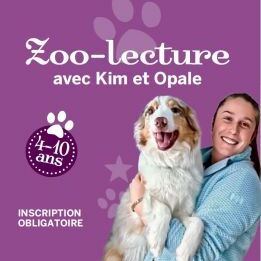 Poster: Zoo-lecture avec Kim et Opale