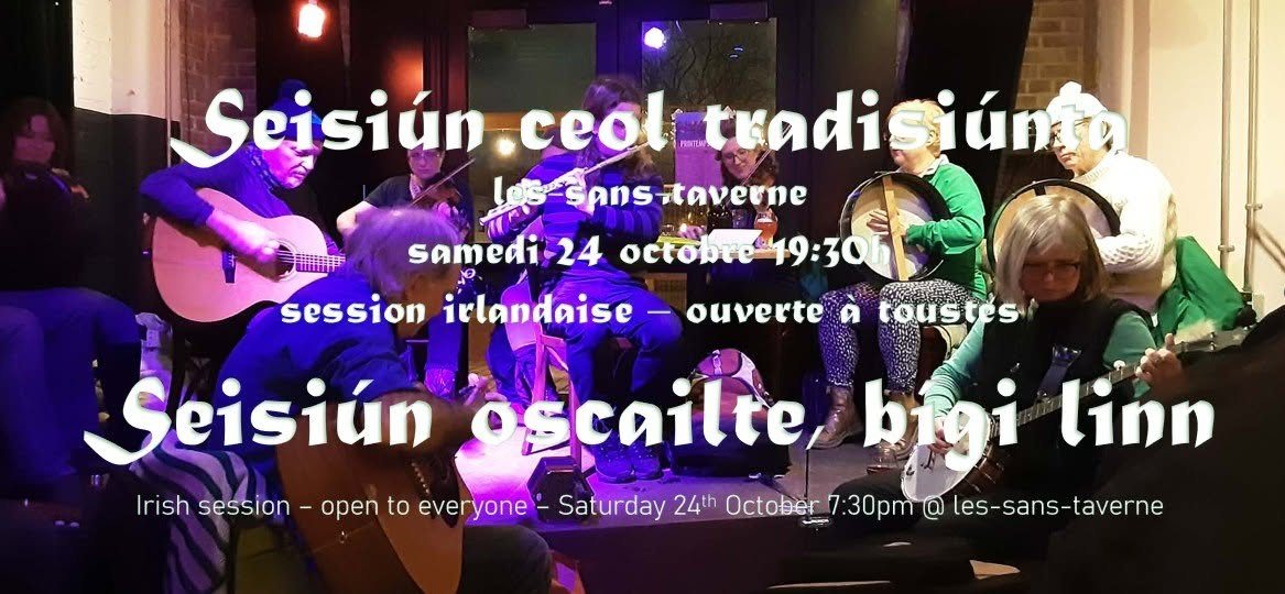 Session irlandaise | Seisiún oscailte, bígí linn