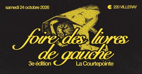 Poster: Foire des livres de gauche