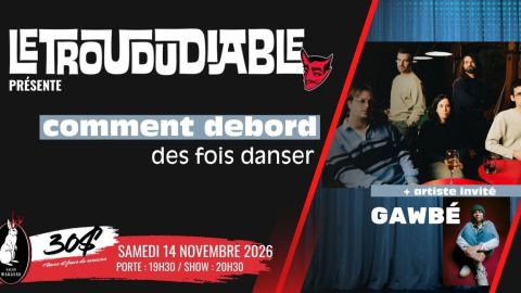 Poster: comment debord + Gawbé