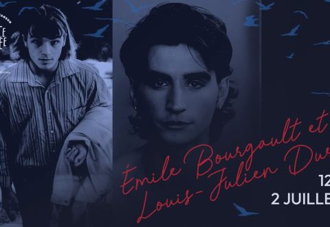Poster: Émile Bourgault et Louis-Julien Durso @Petite-Vallée, Belvédère de Grande-Vallée (route 132, entrée Ouest du Village), Thursday, July 2