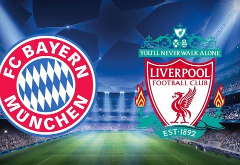 Poster: FC Bayern-Liverpool / 4 PM - not 3 PM, McKibbin's Irish Pub, Wednesday, March 13