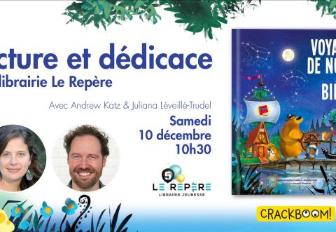 Poster: Lecture et dédicace - 10 déc. 2022