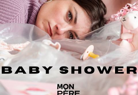 Poster: Baby Shower à Sainte-Marie | 14 mars 2026, Salle Méchatigan, Saturday, March 14