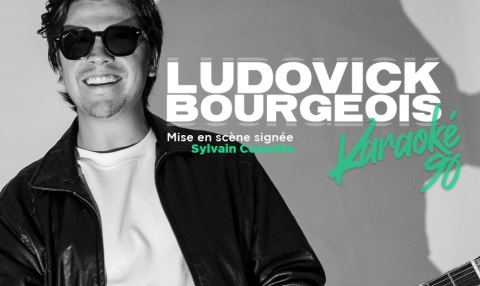 Poster: Ludovick Bourgeois - Karaoké 90 - Théâtre Gilles-Vigneault, Saint-Jérôme, Théâtre Gilles-Vigneault, Saturday, November 21