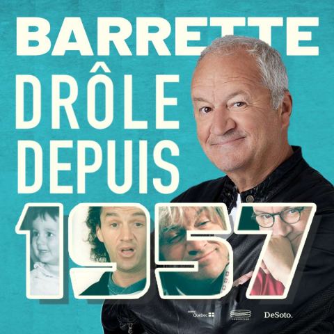 Poster: Michel Barrette à Victoriaville | 21 novembre 2026