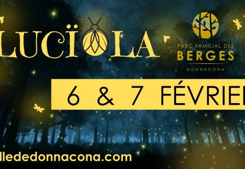 Poster: Lucïola - 7 février 2026, Parc Familial des Berges, Saturday, February 7