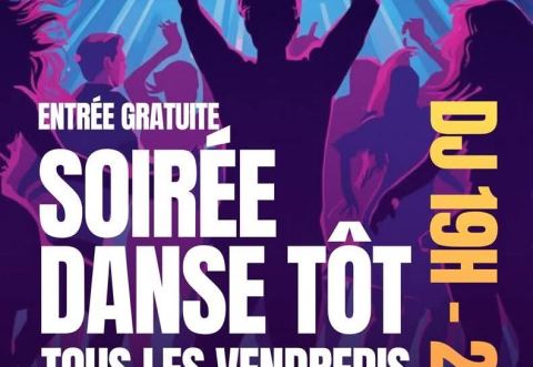 Poster: TAVERNA DANSE TÔT (DJ 19H), Taverna, Friday, July 3