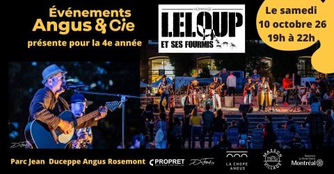 Affiche : Hommage à Leloup et ses fourmis