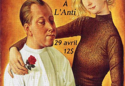 Poster: Orloge Simard + The Royals à L'Anti (Saint-Hyacinthe), L'Anti, Friday, April 29