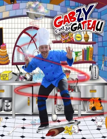 Poster: Gabzy c'est du gâteau, Maison de la culture de Waterloo, Sunday, November 15