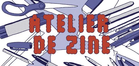 Poster: Atelier de création de zines, Goethe-Institut Montréal, Saturday, November 14