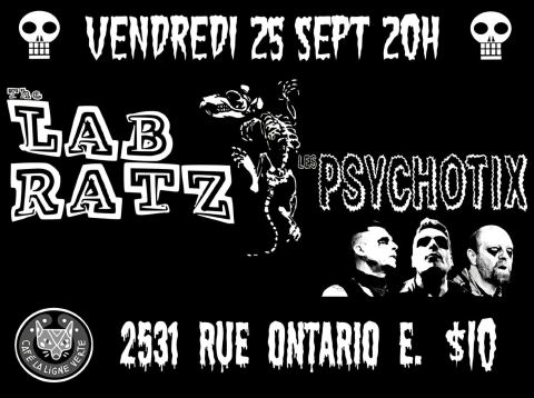 Affiche : The Lab Ratz, Les Psychotix