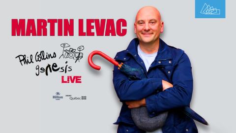 Poster: Martin Levac - Phil Collins & Genesis… Live // Trois-Rivières