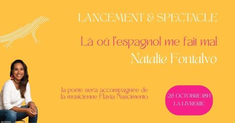 Poster: Lancement - Là où l'espagnol me fait mal, La Livrerie, Monday, October 26