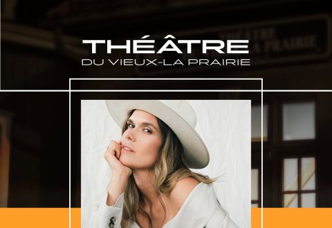 Poster: Mélissa Ouimet | Série intime du vendredi, Théâtre du Vieux-La Prairie, Friday, October 18