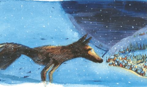 Poster: Le loup de Noël — BORI, Bon débarras