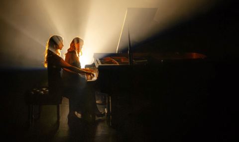 Poster: Duo Fortin-Poirier — Harmonie des opposés, Salle Antony Lessard, Saturday, May 15