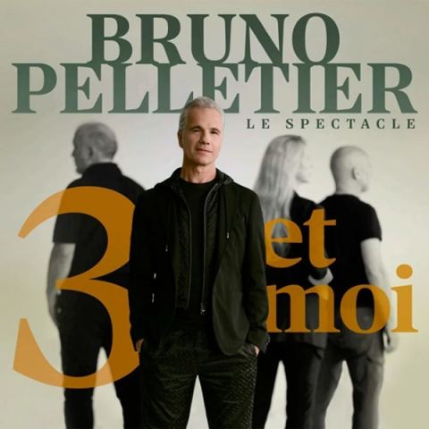 Poster: Bruno Pelletier — 3 et moi, Salle Méchatigan, Friday, March 12