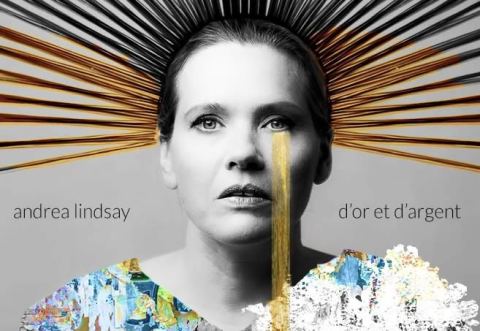 Poster: Andrea Lindsay - D'or et d'argent | Québec