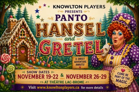 Poster: Knowlton Players — Hansel & Gretel the panto