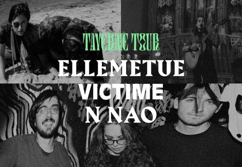 Poster: Victime - Ellemetue - N Nao ⌲ Casa Del Popolo