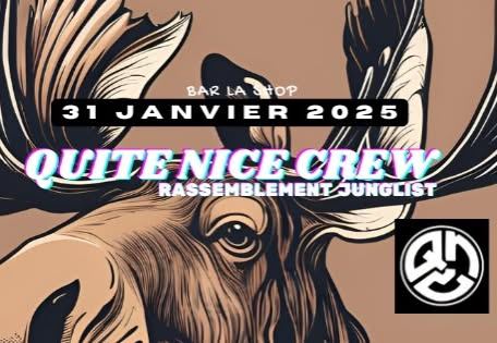 Poster: QUITE NICE CREW, Taverna, Friday, January 31