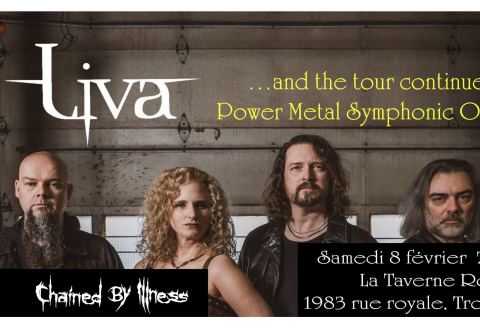 Poster: Liva-Uriel-Chained by Illness(prévente jusqu'au 1 janvier/ presale until)