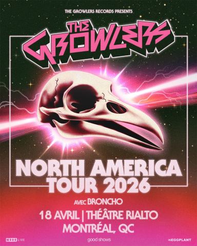 Poster: The Growlers - Montreal