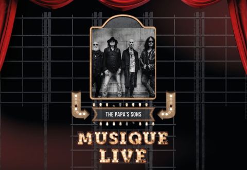 Poster: THE PAPA'S SONS - MUSIQUE LIVE - BLUES ROCK