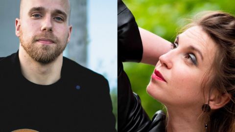 Poster: Rencontre - Duo Cowan-Picard : Hélène Picard (mezzo-soprano) et Steve Cowan (guitare), Centre Sanaaq, Tuesday, October 27
