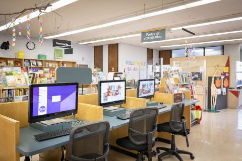Photo de Bibliothèque de Salaberry